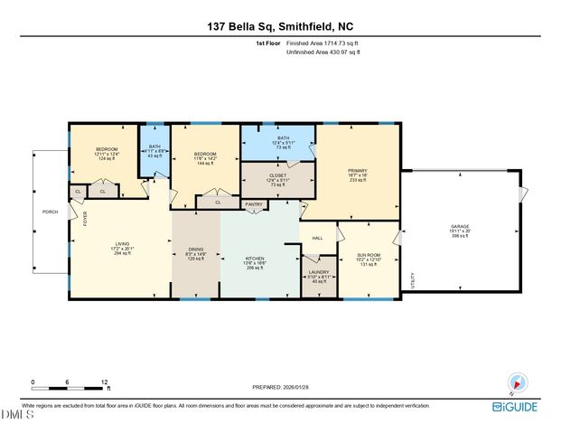 137 Bella Square, Smithfield, NC 27577