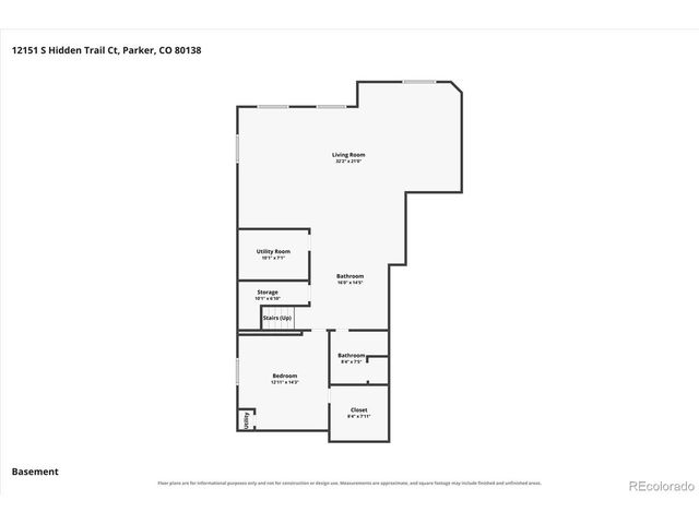 12151 S Hidden Trail Ct, Parker, CO 80138