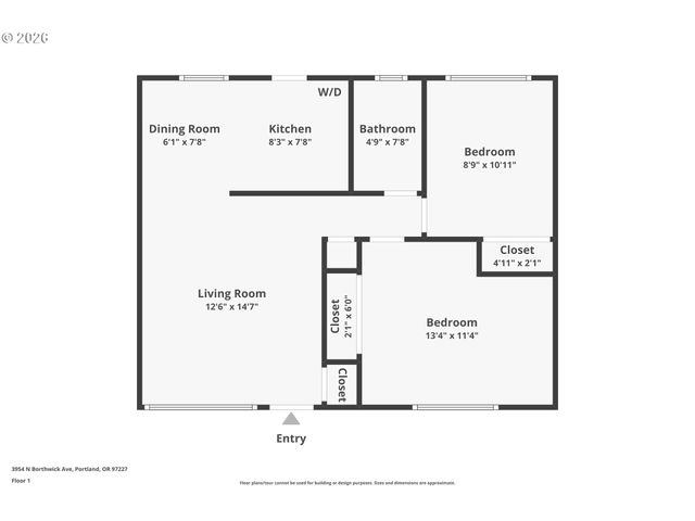 3954 N BORTHWICK Ave, Portland, OR 97227