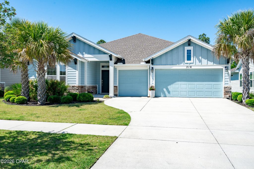 Image 1 of property listing at 316 Johnson Bayou Drive, Panama City Beach, FL 32407