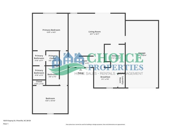 10319 Osprey Drive, Pineville, NC 28134