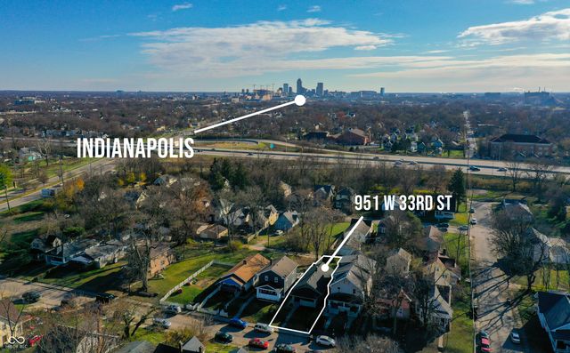 951 W 33rd Street, Indianapolis, IN 46208
