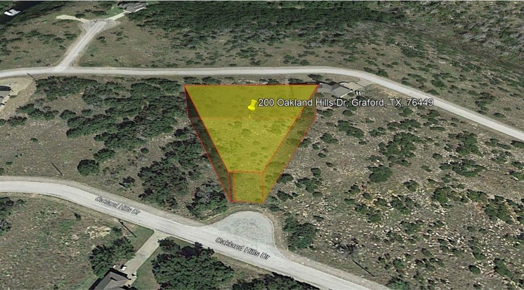 200 Oakland Hills Drive, Graford, TX 76449