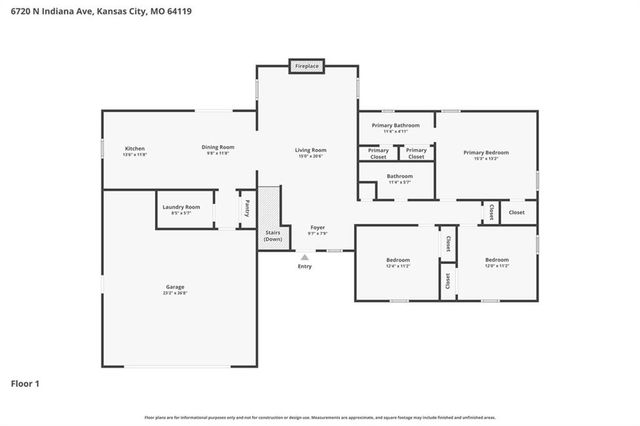 6720 N Indiana Avenue, Kansas City, MO 64119