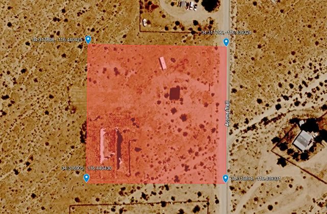 3722 Acoma Trail, Landers, CA 92285