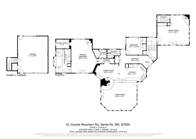 51 Coyote Mountain Road, Santa Fe, NM 87505