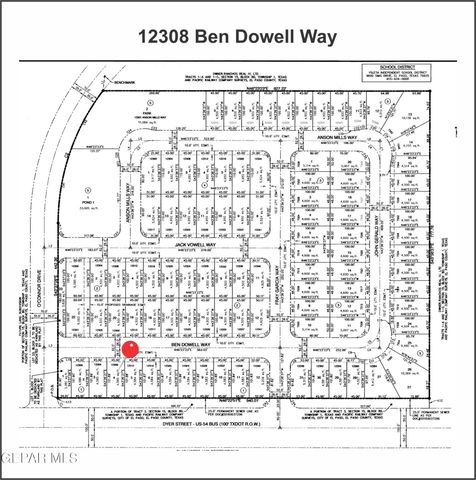 12308 Ben Dowell Way, El Paso, TX 79934