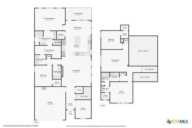 1414 Ferien Machen, New Braunfels, TX 78132