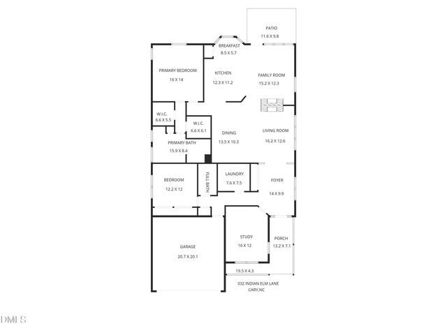 332 Indian Elm Lane, Cary, NC 27519