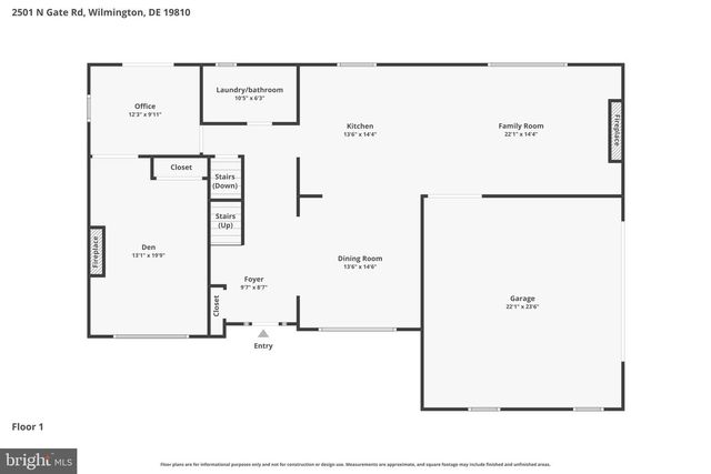2501 N GATE RD, Wilmington, DE 19810