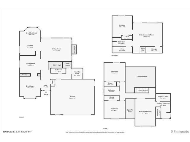 5670 E Tabor Dr, Castle Rock, CO 80104