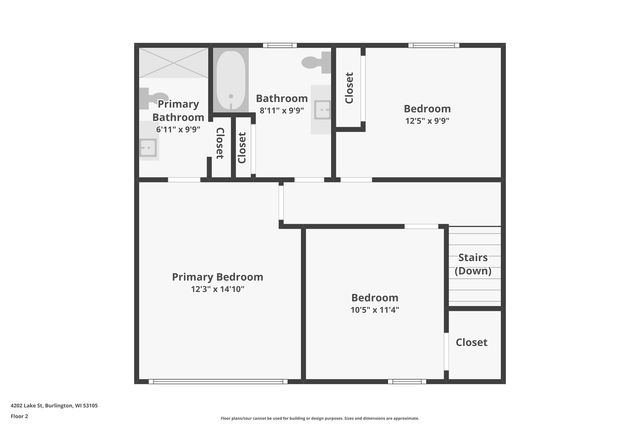 4202 Lake STREET, Burlington, WI 53105