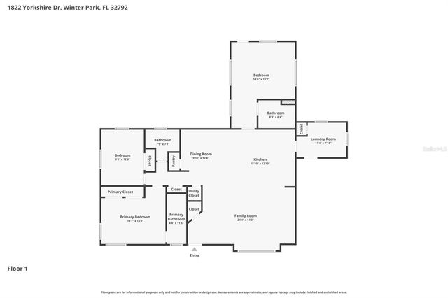 1822 YORKSHIRE DRIVE, Winter Park, FL 32792