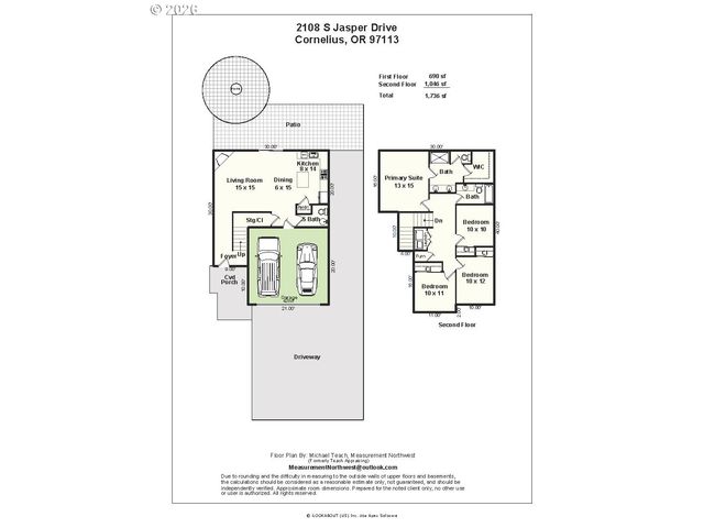 2108 S JASPER Dr, Cornelius, OR 97113