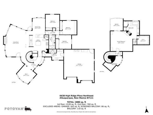 6628 High Ridge Place NE, Albuquerque, NM 87111