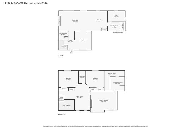 11126 N 1000 W, Demotte, IN 46310
