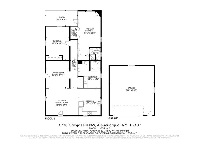 1730 Griegos Road NW, Albuquerque, NM 87107