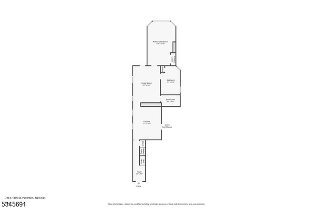718 E 18Th St, Paterson City, NJ 07501