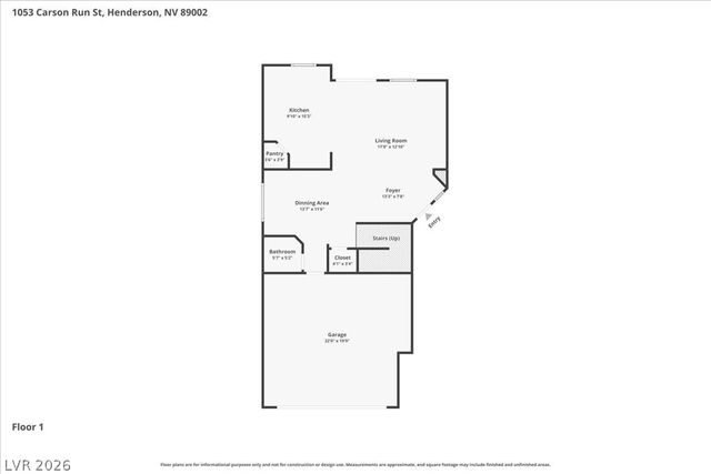 1053 Carson Run Street, Henderson, NV 89002