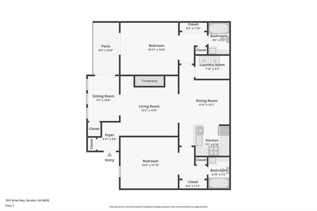 1931 Brian Way, Decatur, GA 30033