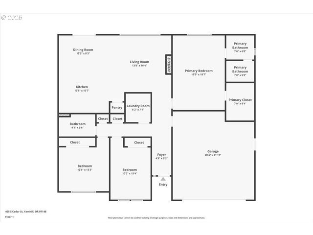 405 S Cedar St, Yamhill, OR 97148