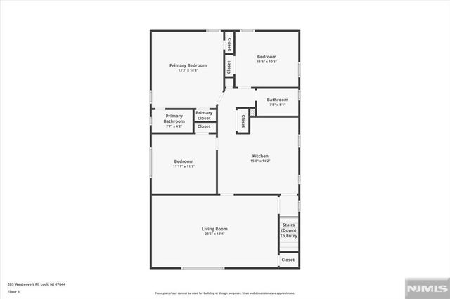 203 Westervelt Place, Lodi, NJ 07644