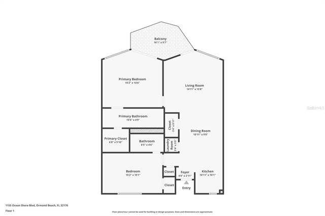 1155 OCEAN SHORE BOULEVARD 802, Ormond Beach, FL 32176