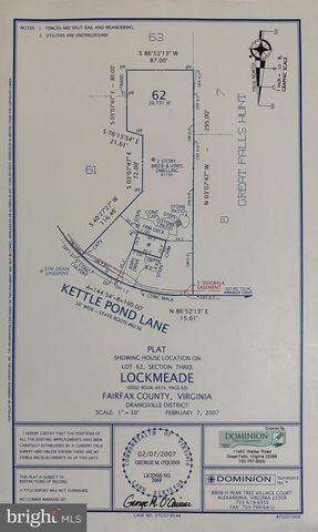 1150 KETTLE POND LN, Great Falls, VA 22066