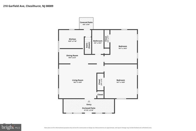 210 GARFIELD AVE, Chesilhurst, NJ 08089