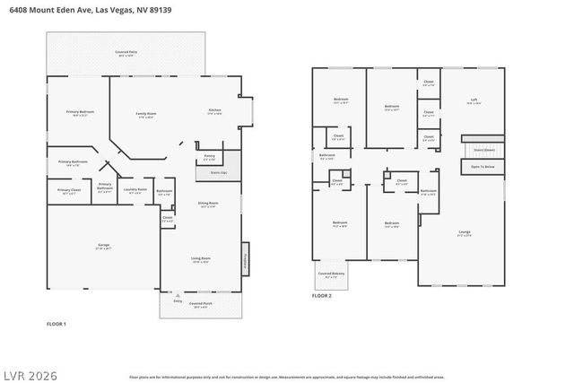6408 Mount Eden Avenue, Las Vegas, NV 89139