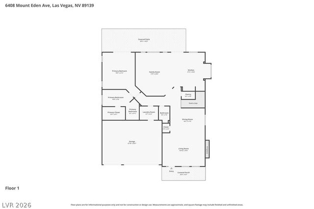6408 Mount Eden Avenue, Las Vegas, NV 89139