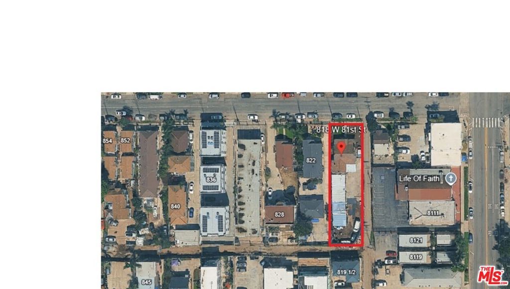 818 W 81st Street, Los Angeles, CA 90044 — exterior