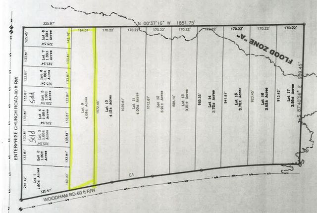 Lot 9 Woodham Rd, Ashford, AL 36312