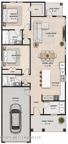 1625 S 11th Street, Ocean Springs, MS 39564