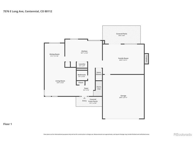 7576 E Long Ave, Centennial, CO 80112