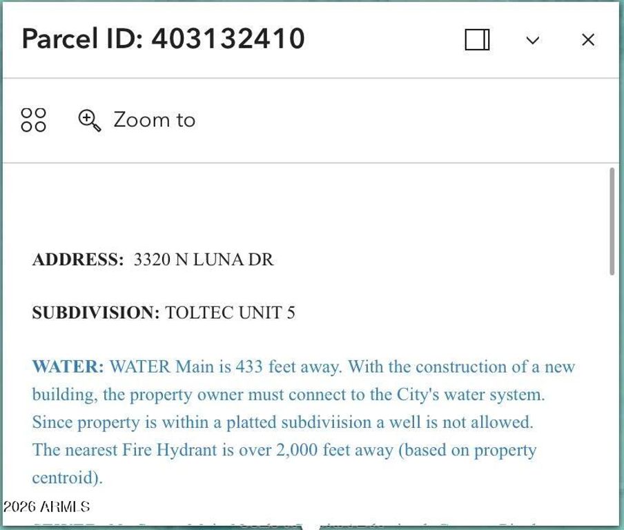 Image 38 of property listing at 3420 N LUNA (10 RESIDENTIAL LOTS) Drive 31, Eloy, AZ 85131