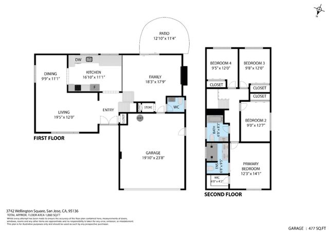 3742 Wellington Square, San Jose, CA 95136
