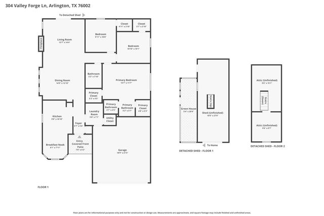 304 Valley Forge Lane, Arlington, TX 76002