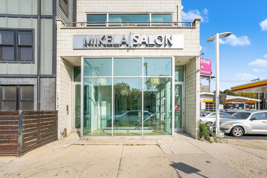 1412 W DIVISION Street C-1, Chicago, IL 60642 — exterior