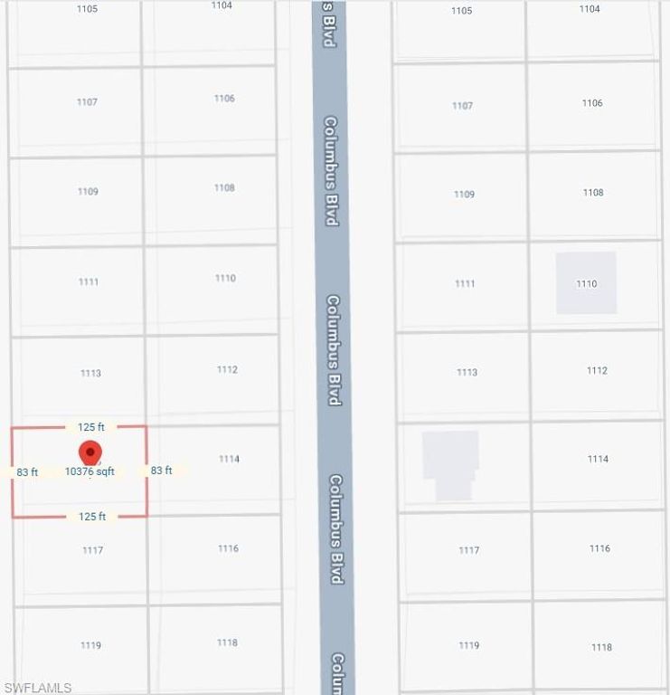 1115 Columbo AVE S, LEHIGH ACRES, FL 33974 — exterior