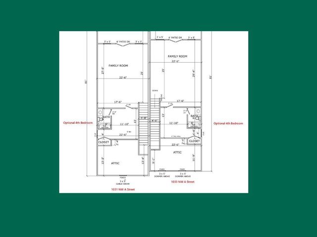 1031 NW A Street, Bentonville, AR 72712