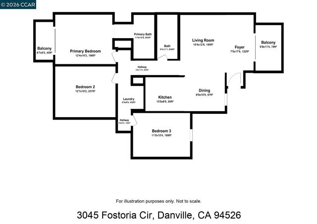 3045 Fostoria Cir, Danville, CA 94526