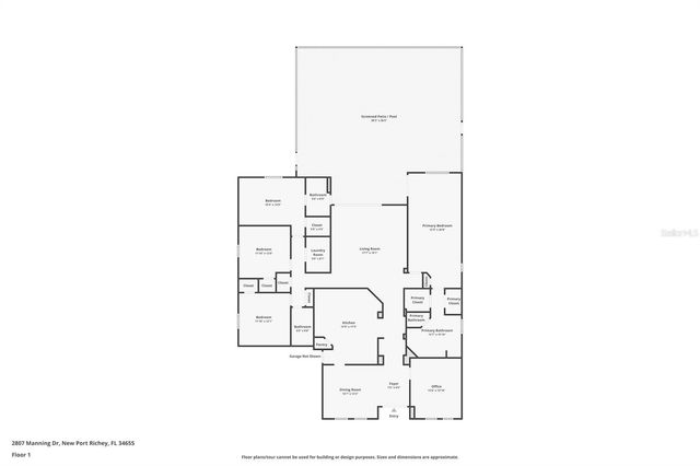 2807 MANNING DRIVE, Trinity, FL 34655