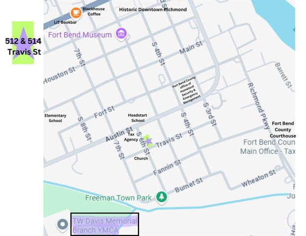 512 and 514 Travis Street, Richmond, TX 77469