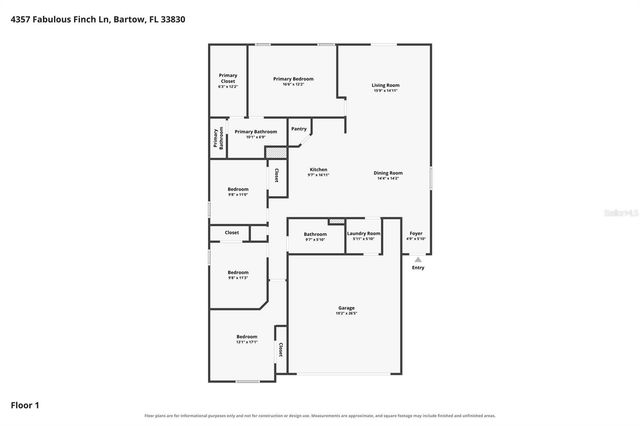 4357 FABULOUS FINCH LANE, Bartow, FL 33830