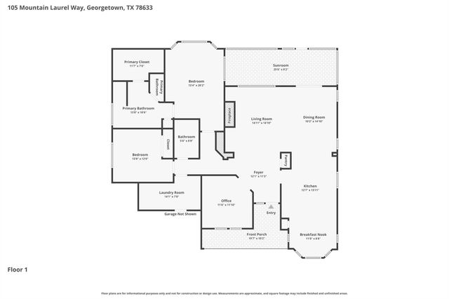 105 Mountain Laurel WAY, Georgetown, TX 78633