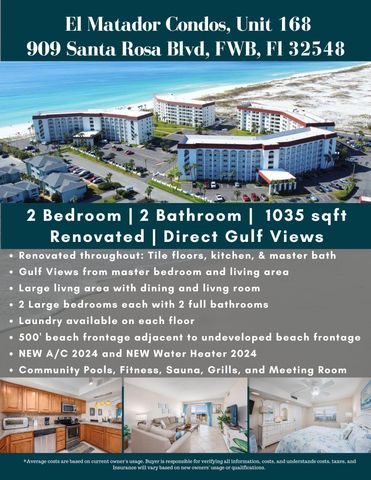 909 Santa Rosa Boulevard 168, Fort Walton Beach, FL 32548