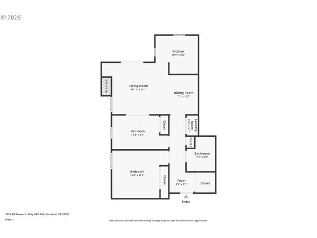 2024 Sw HOWARDS Way 405, Portland, OR 97201