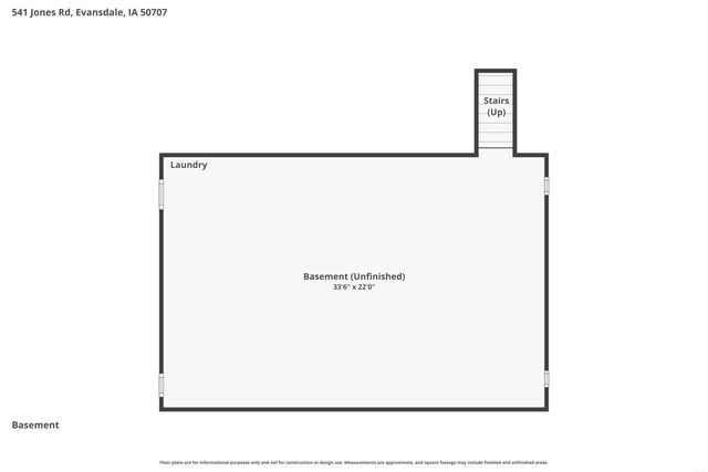 541 Jones Road, Evansdale, IA 50707