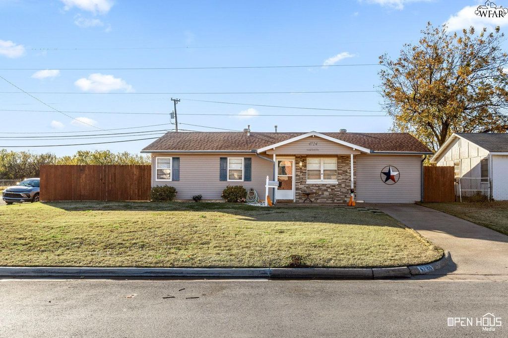 4724 BONNY DRIVE, Wichita Falls, TX 76302